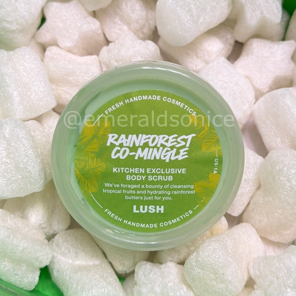 NEW! Lush Rainforest Co-Mingle Body Scrub